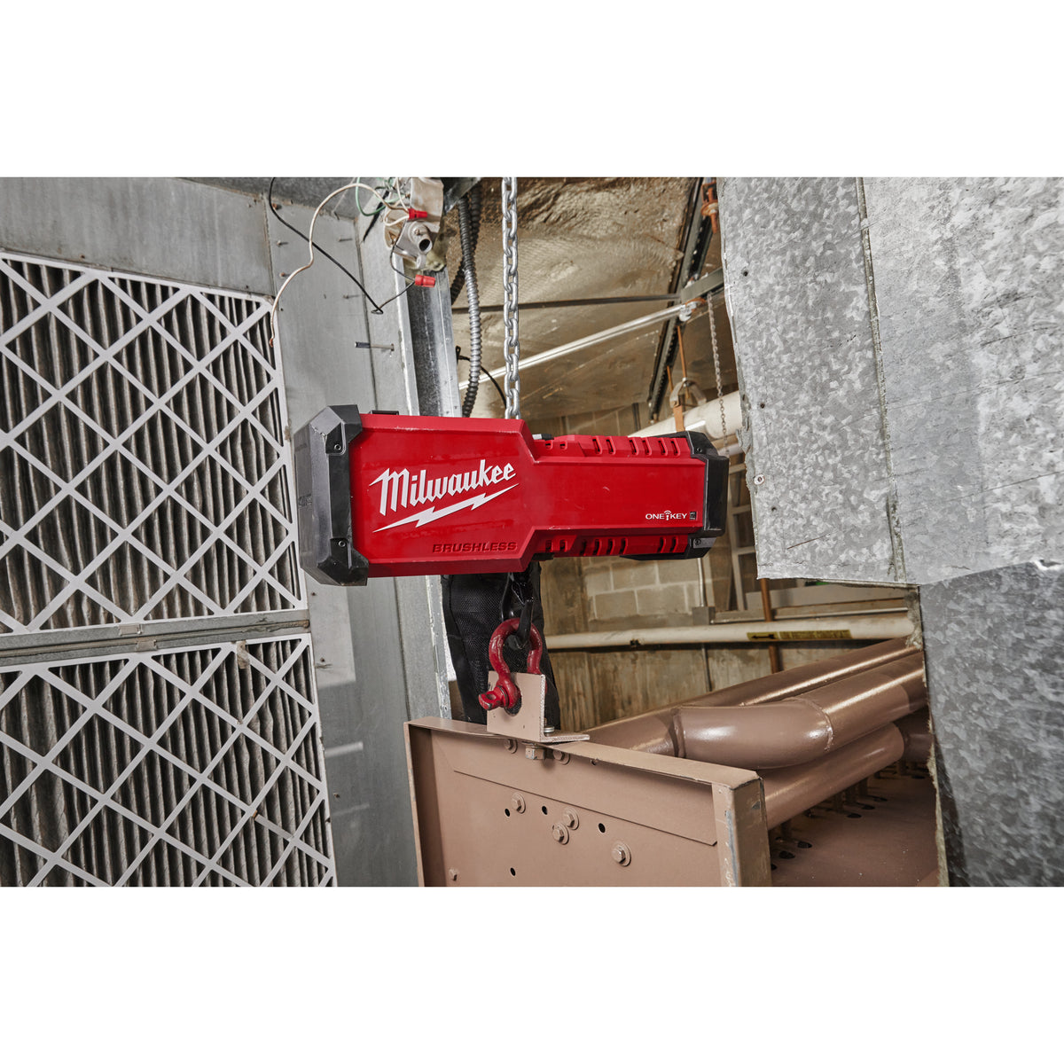 Milwaukee Polipasto de cadena 1t sin escobillas M18™ con ONE-KEY™, 6m de cadena M18BLCHTO-121 — imagen 3