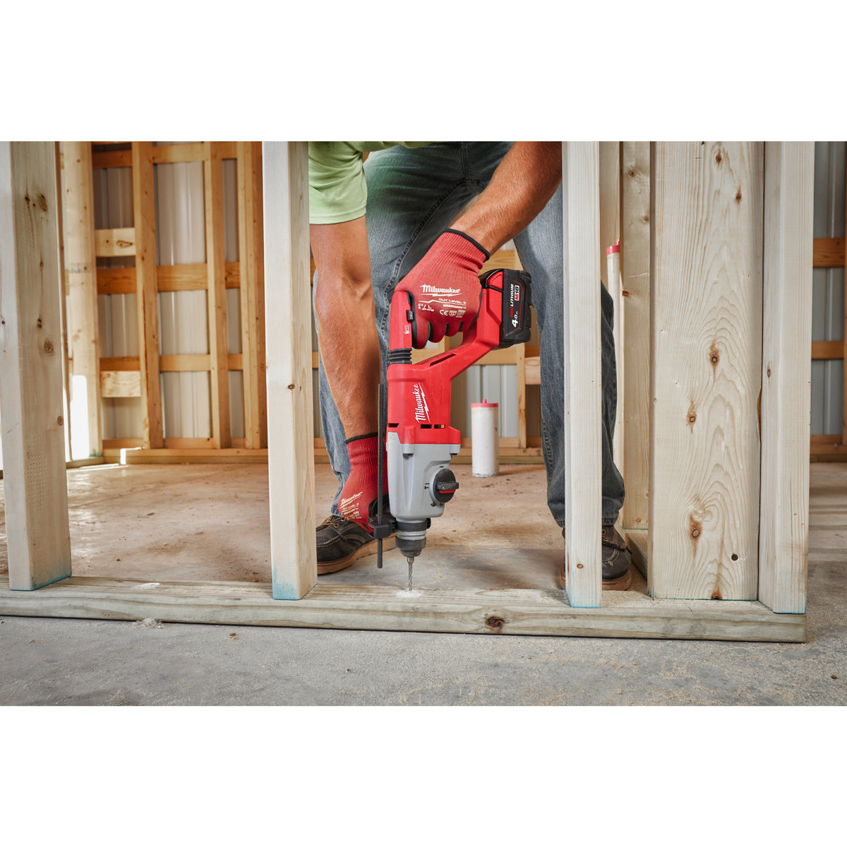 Milwaukee Martillo combinado SDS-Plus sin escobillas M18™, empuñadura en D, 4 modos, 2 M18BLHACD26-402X — imagen 3