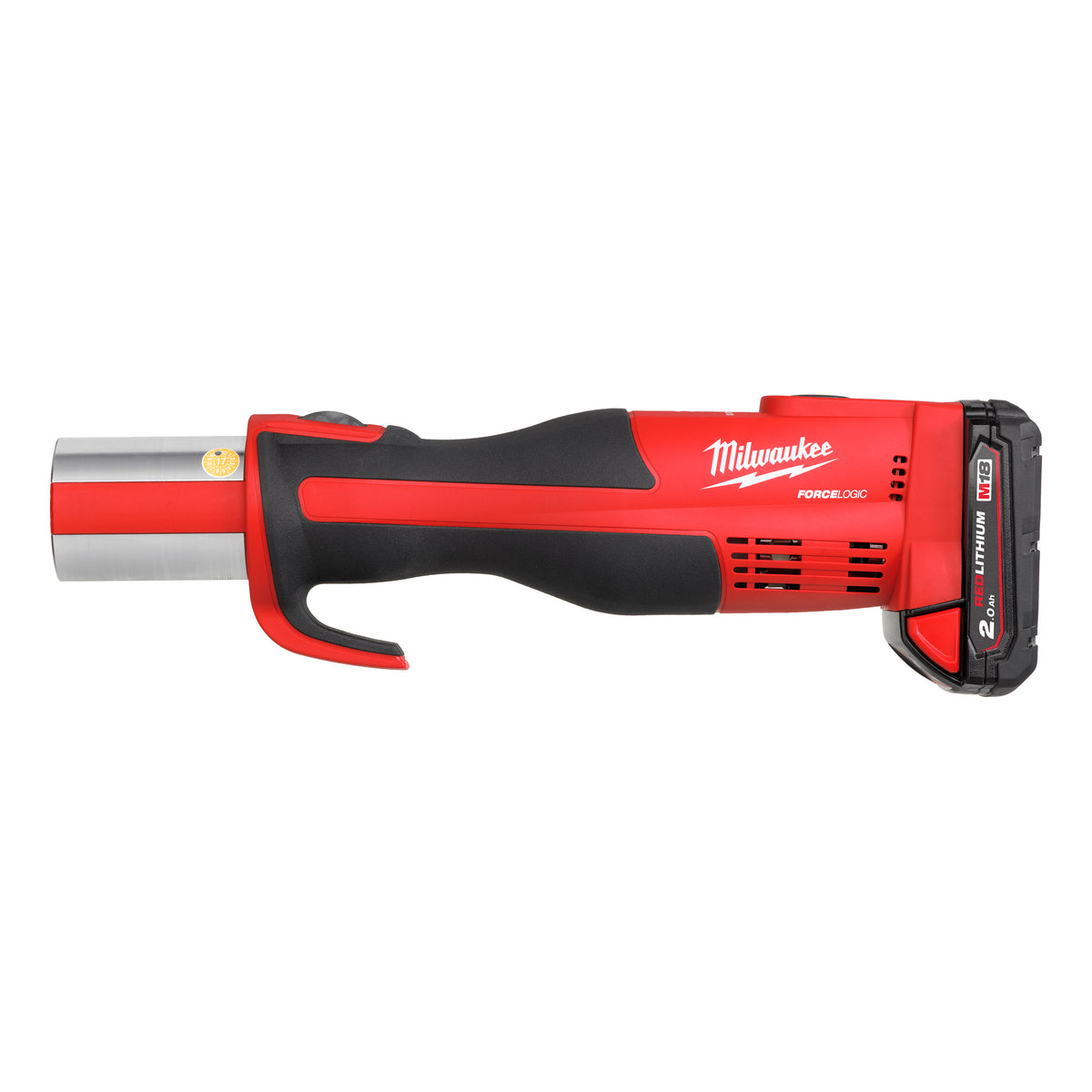 Milwaukee Prensadora hidráulica sin escobillas M18™ FORCE LOGIC™, fuerza de prensado 32kN M18BLHPT-202C