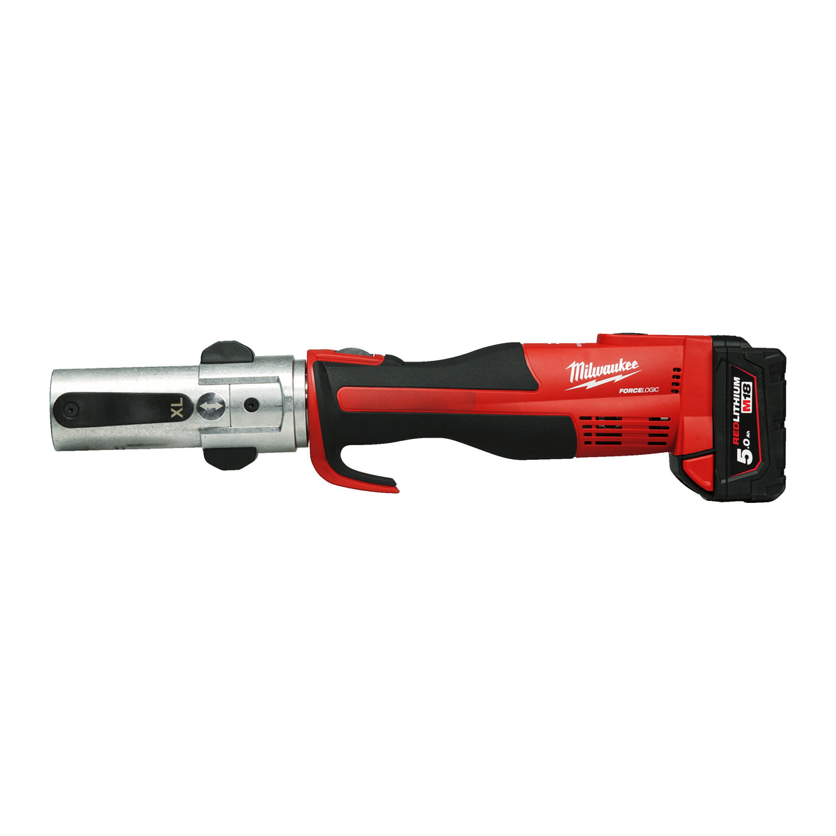 Milwaukee Prensadora hidráulica sin escobillas XL M18™ FORCE LOGIC™, fuerza de prensado 32kN M18BLHPTXL-502P