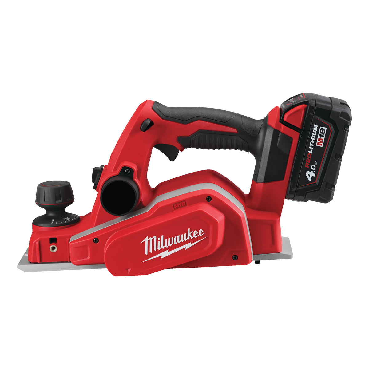 Milwaukee Cepillo M18™, 14.000rpm, ancho de corte 82mm, profundidad máxima de rebaje 10,7mm M18BP-402C