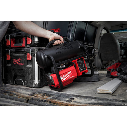 Milwaukee Compresor de aire M18 FUEL™, capacidad del depósito 7,6l, presión 9,3bar/135PSI M18FAC-0 — imagen 2