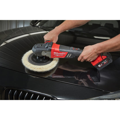 Milwaukee Pulidora rotativa M18 FUEL™, diámetro del disco 180mm, velocidad variable 360-2200rpm M18FAP180-0 — imagen 2