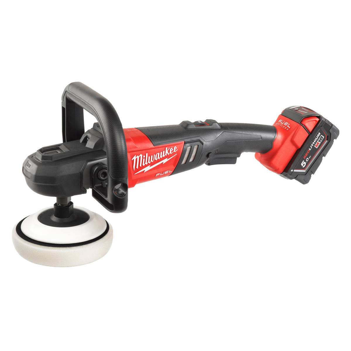 Milwaukee Pulidora rotativa M18 FUEL™, diámetro del disco 180mm, velocidad variable 360-2200rpm M18FAP180-502X