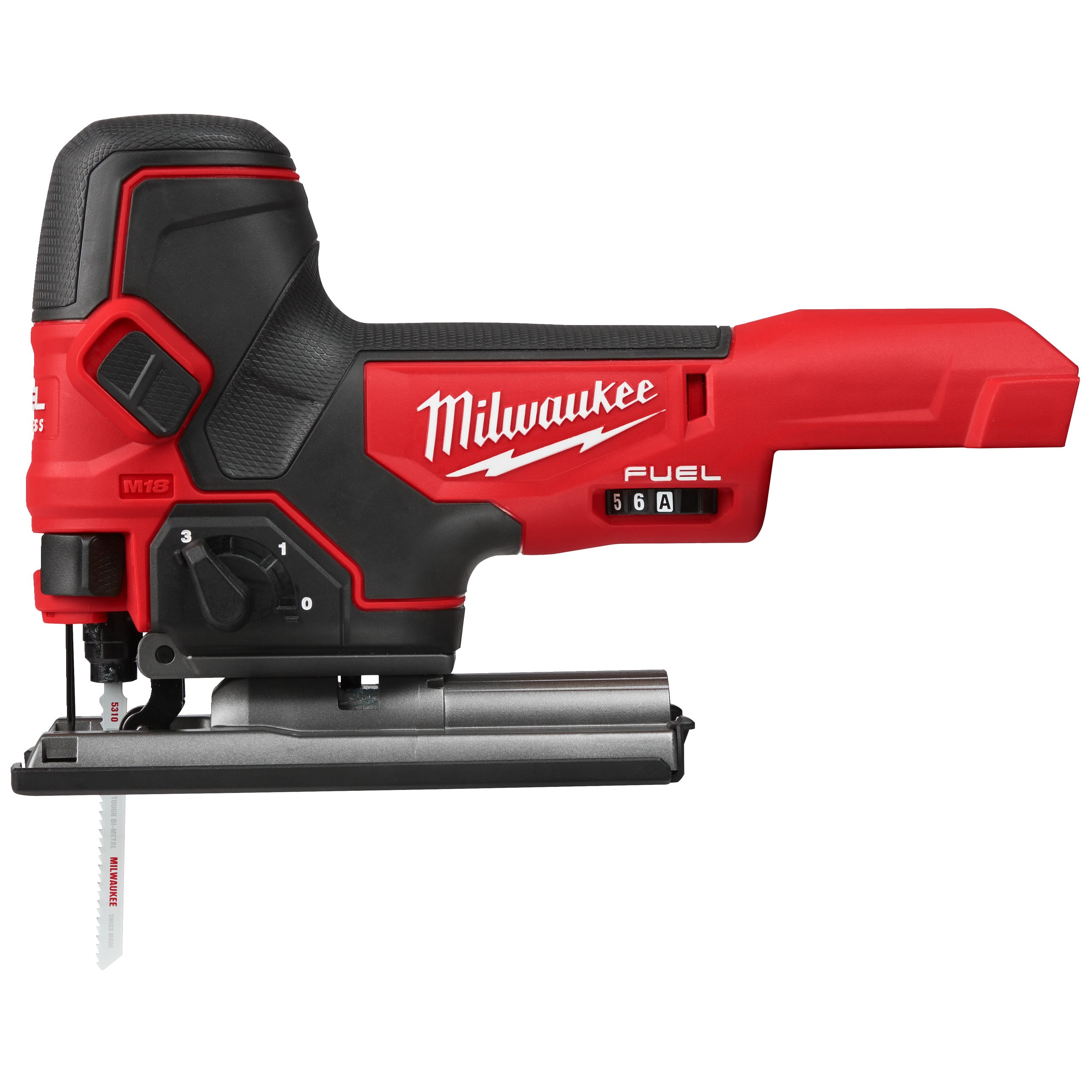 Milwaukee Sierra de calar de puño abierto M18 FUEL™, capacidad máxima en madera 100mm M18FBJS-0X