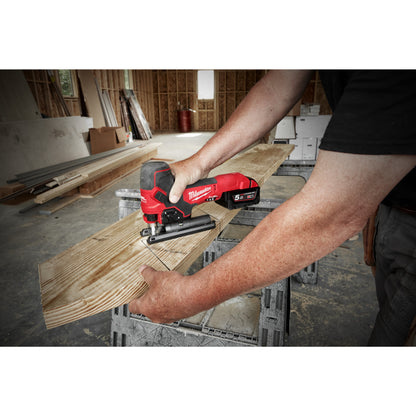 Milwaukee Sierra de calar de puño abierto M18 FUEL™, capacidad máxima en madera 100mm M18FBJS-502X — imagen 2