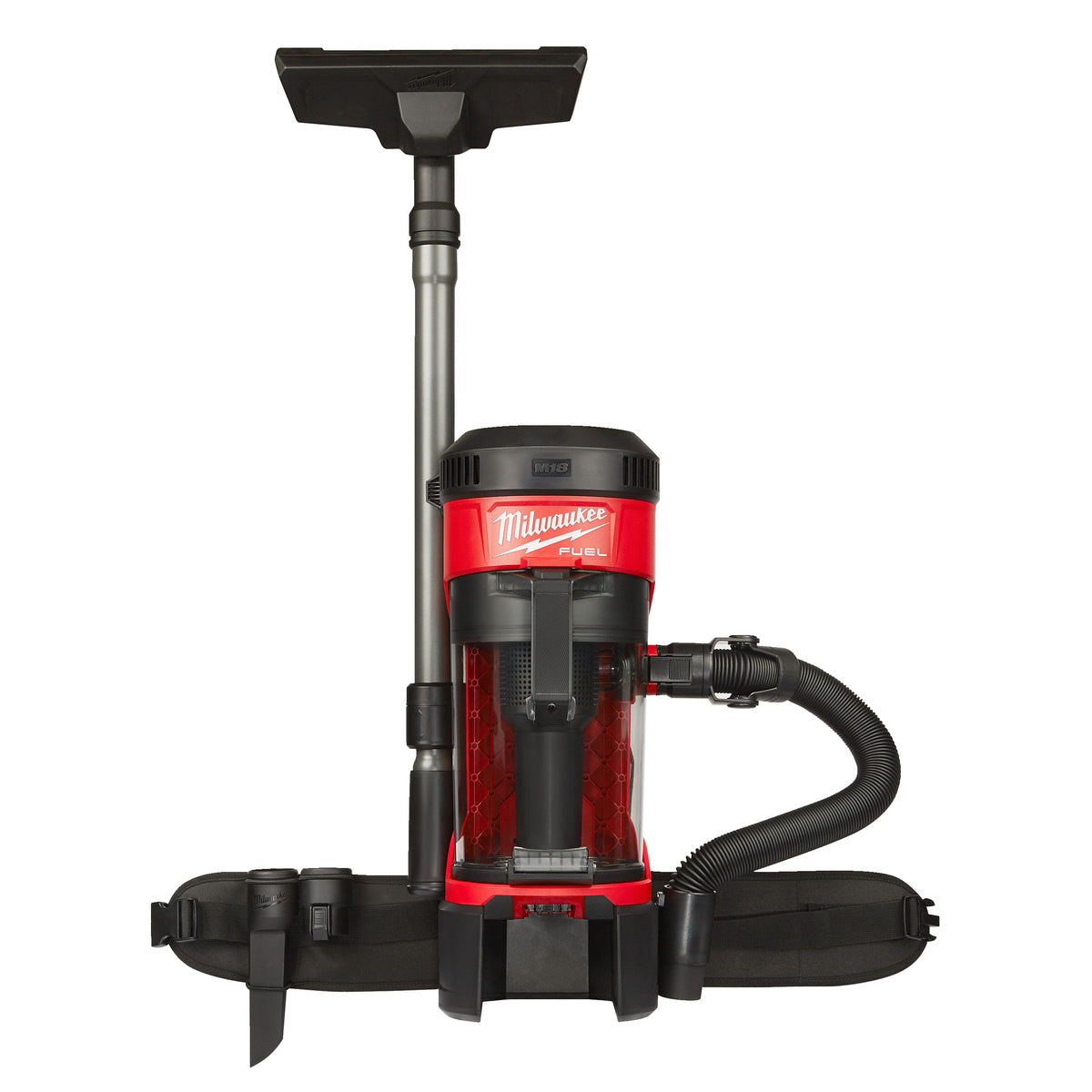Milwaukee Aspirador de mochila M18 FUEL™, capacidad 3,8l, volumen de aire 1.557,43l/min M18FBPV-0