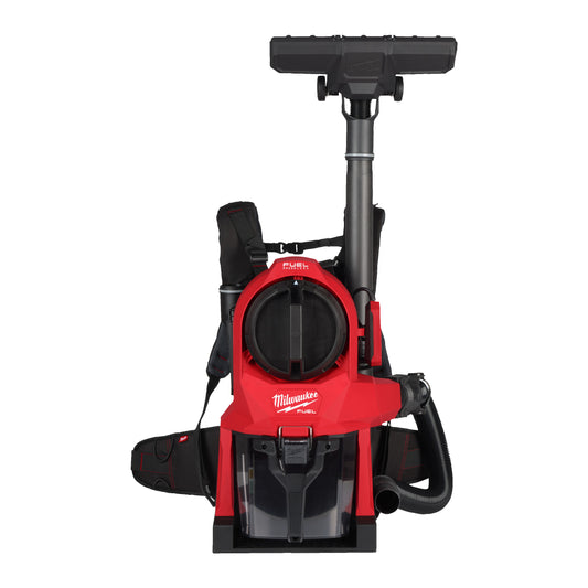 Milwaukee Aspirador de mochila M18 FUEL™, capacidad 3,8l, volumen de aire 1.983l/min M18FBPV2-0