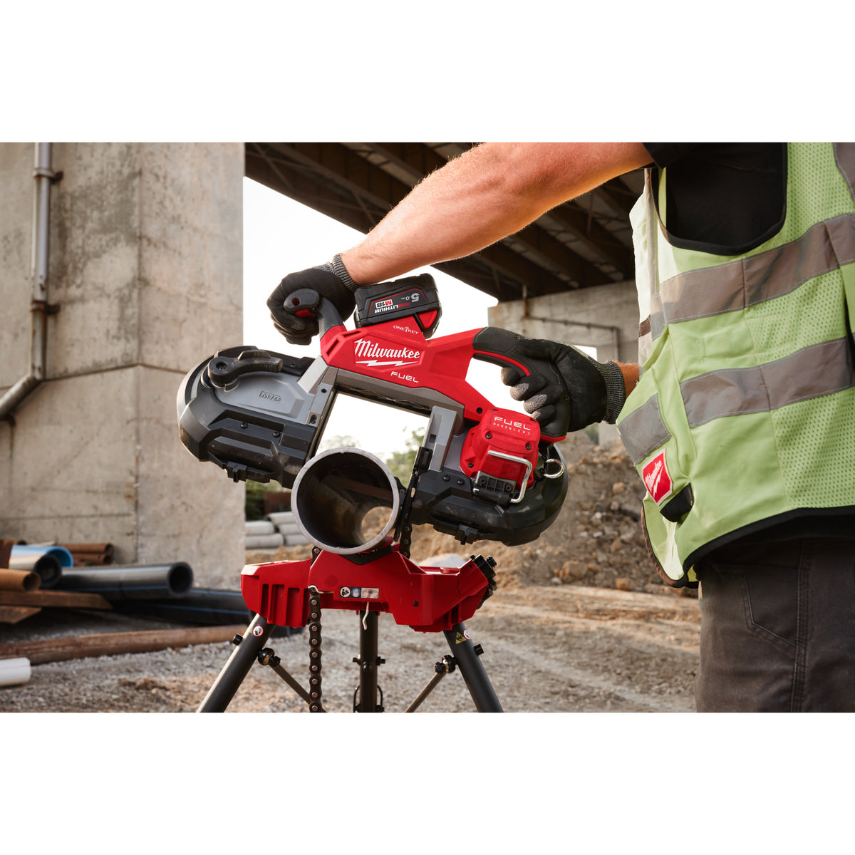 Milwaukee Sierra de banda G2 M18 FUEL™, capacidad de corte 127x127mm, velocidad variable M18FBS127DO-0C — imagen 2