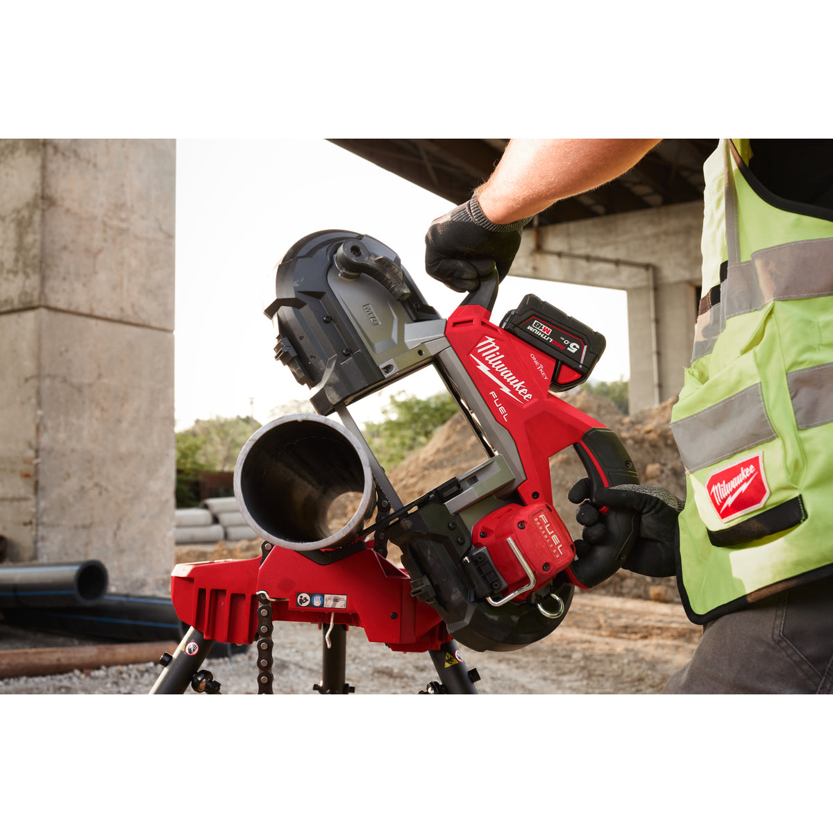 Milwaukee Sierra de banda G2 M18 FUEL™, capacidad de corte 127x127mm, velocidad variable M18FBS127DO-0C — imagen 3
