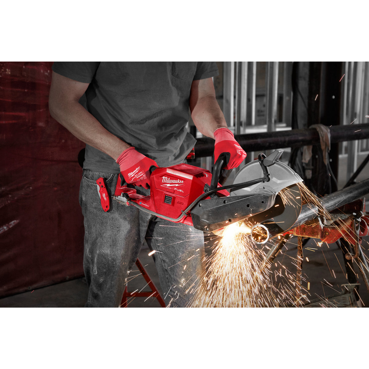 Milwaukee Cortadora de hormigón M18 FUEL™ ONE-KEY™, diámetro del disco 230mm M18FCOS230-121 — imagen 3