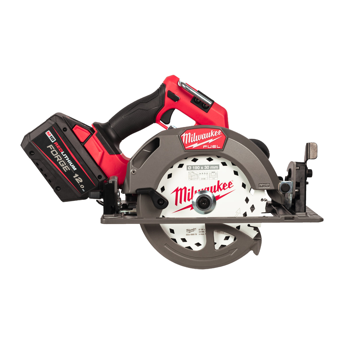 Milwaukee Sierra circular para madera M18 FUEL™, diámetro del disco 190mm M18FCS66GR3-121C