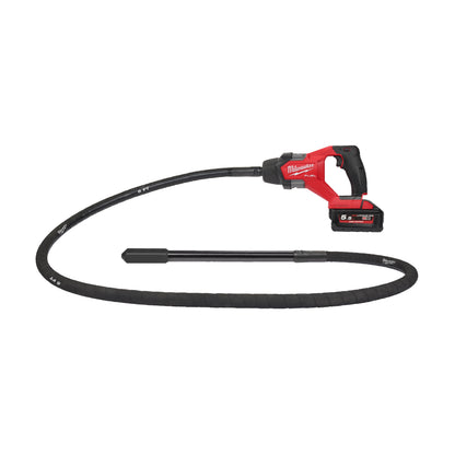 Milwaukee Vibrador de hormigón de aguja M18 FUEL™, manguera de 2,4m, aguja cuadrada de 25mm M18FCVN24-551