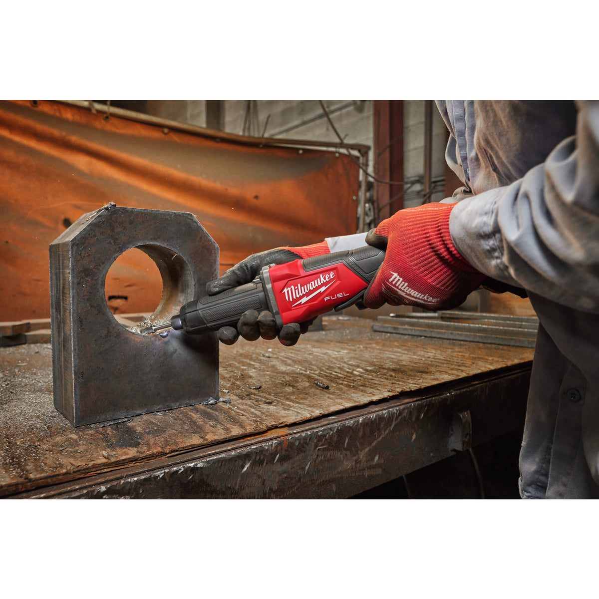Milwaukee Amoladora recta M18 FUEL™ ONE-KEY™, freno RAPIDSTOP™ M18FDGROVB-0X — imagen 2