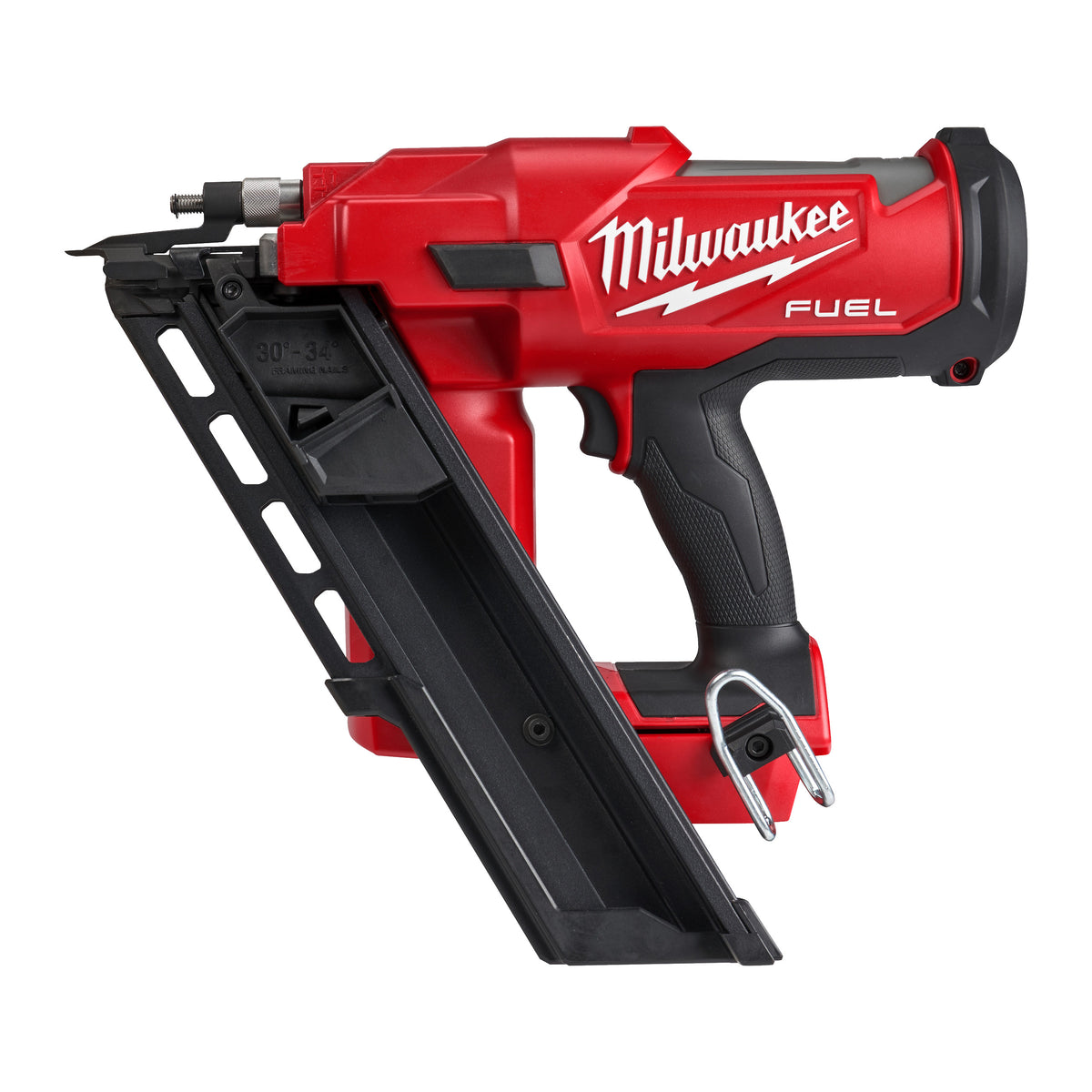 Milwaukee Clavadora de estructuras M18 FUEL™, cargador a 30°, diámetro clavo 2,9-3,32mm M18FFN-0C