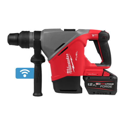 Milwaukee Martillo combinado SDS‑Max M18 FUEL™ ONE‑KEY™, 5kg, 8,1J energía de impacto, 0‑490rpm M18FHACO540-122C