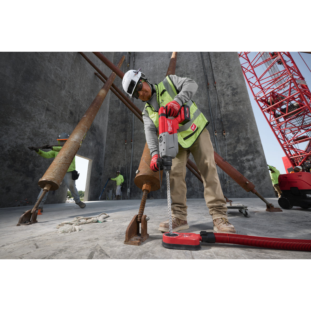Milwaukee Martillo combinado SDS-Plus M18 FUEL™ ONE-KEY™, empuñadura en D, 4 modos, 4 M18FHACOD32-0 — imagen 2
