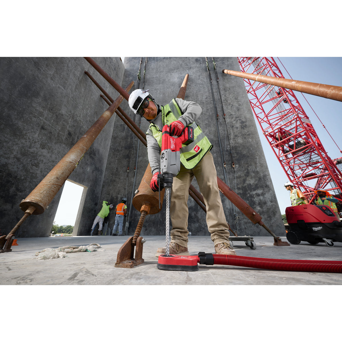 Milwaukee Martillo combinado SDS-Plus M18 FUEL™ ONE-KEY™, empuñadura en D, 4 modos, 4 M18FHACOD32-0 — imagen 3