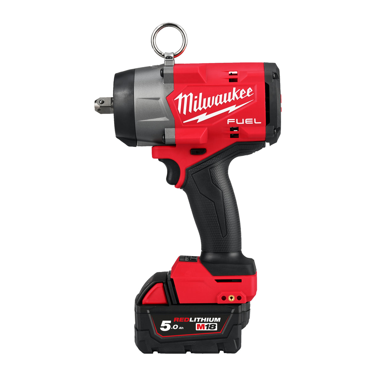 Milwaukee Llave de impacto de alto par M18 FUEL™, recepción 1/2" con pin de retención, 4 modos M18FHIW2P12-502X