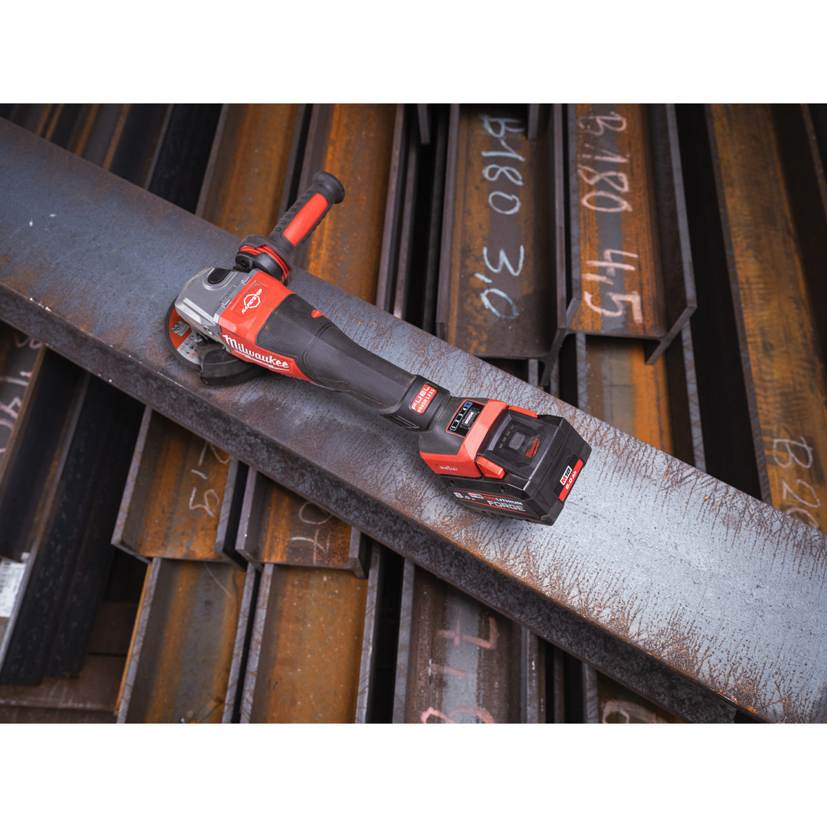 Milwaukee Amoladora angular de alto rendimiento M18 FUEL™ ONE-KEY™, diámetro del disco 125mm M18FHSAGO125VXPDB2-802X — imagen 3