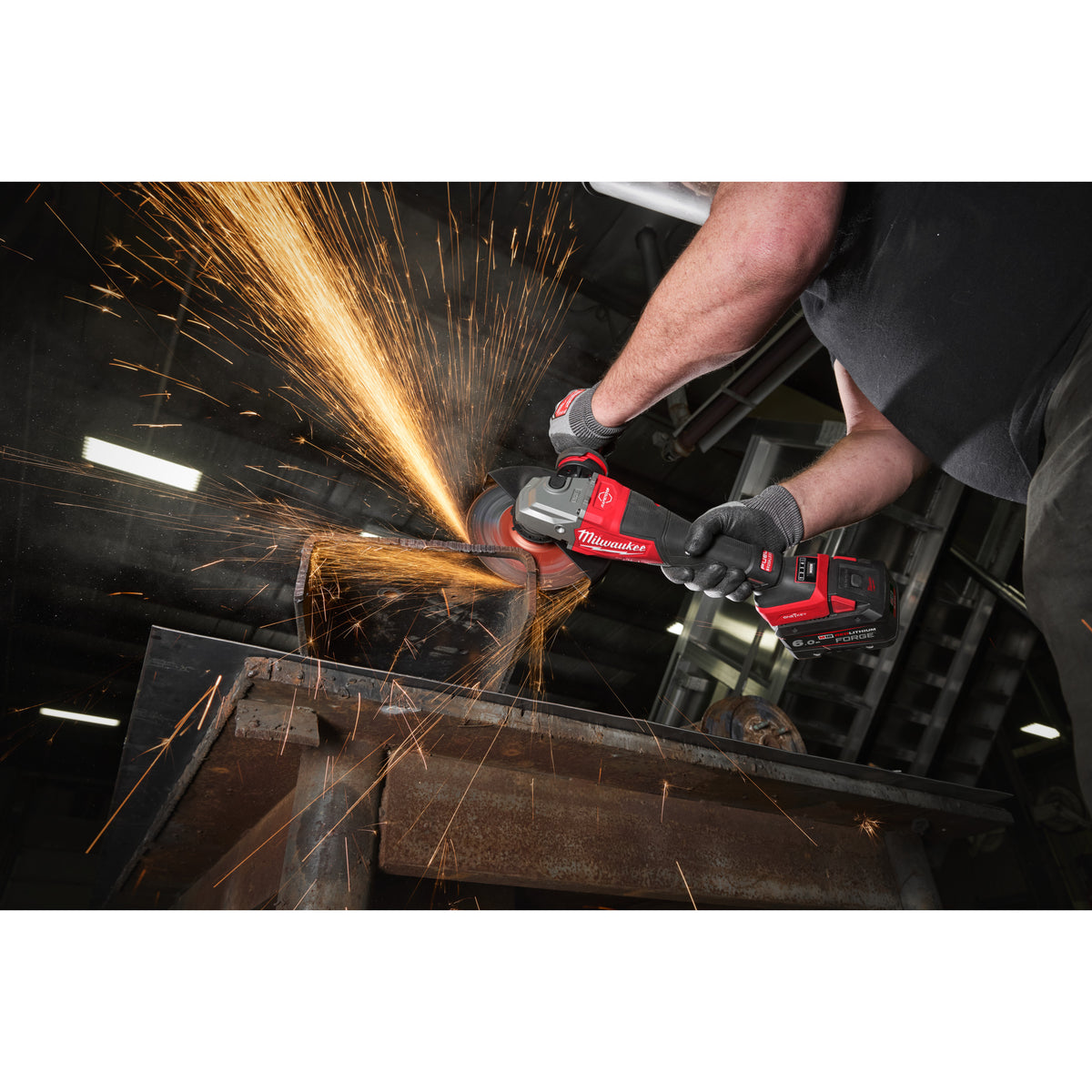 Milwaukee Amoladora angular de alto rendimiento con velocidad variable M18 FUEL™ ONE‑KEY™ M18FHSAGO180VXPDB2-0X — imagen 2