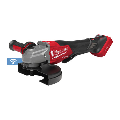 Milwaukee Amoladora angular de alto rendimiento con velocidad variable M18 FUEL™ ONE‑KEY™ M18FHSAGO180VXPDB2-0X