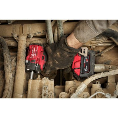Milwaukee Llave de impacto M18 FUEL™, recepción 1/2" con anillo de fricción, 4 modos M18FIW2F12-502X — imagen 2