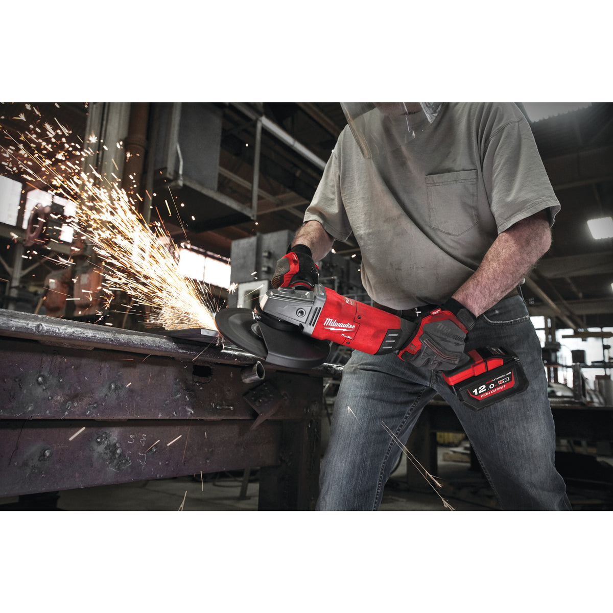 Milwaukee Amoladora angular M18 FUEL™, diámetro del disco 230mm, 6600rpm, AVS, FIXTEC™, DMS M18FLAG230XPDB-121C — imagen 2