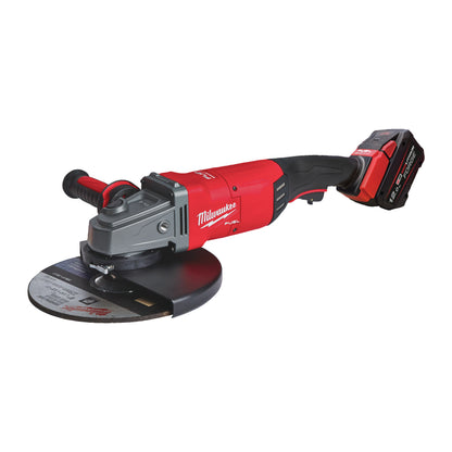 Milwaukee Amoladora angular M18 FUEL™, diámetro del disco 230mm, 6600rpm, AVS, FIXTEC™, DMS M18FLAG230XPDB-121C
