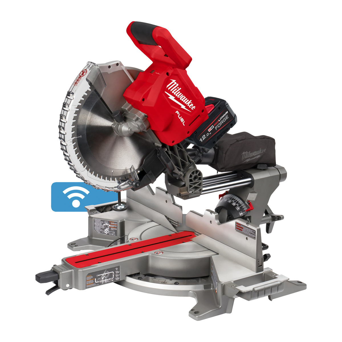 Milwaukee Ingletadora telescópica M18 FUEL™, 3600rpm, diámetro del disco 305mm, peso 22 M18FMS305-121
