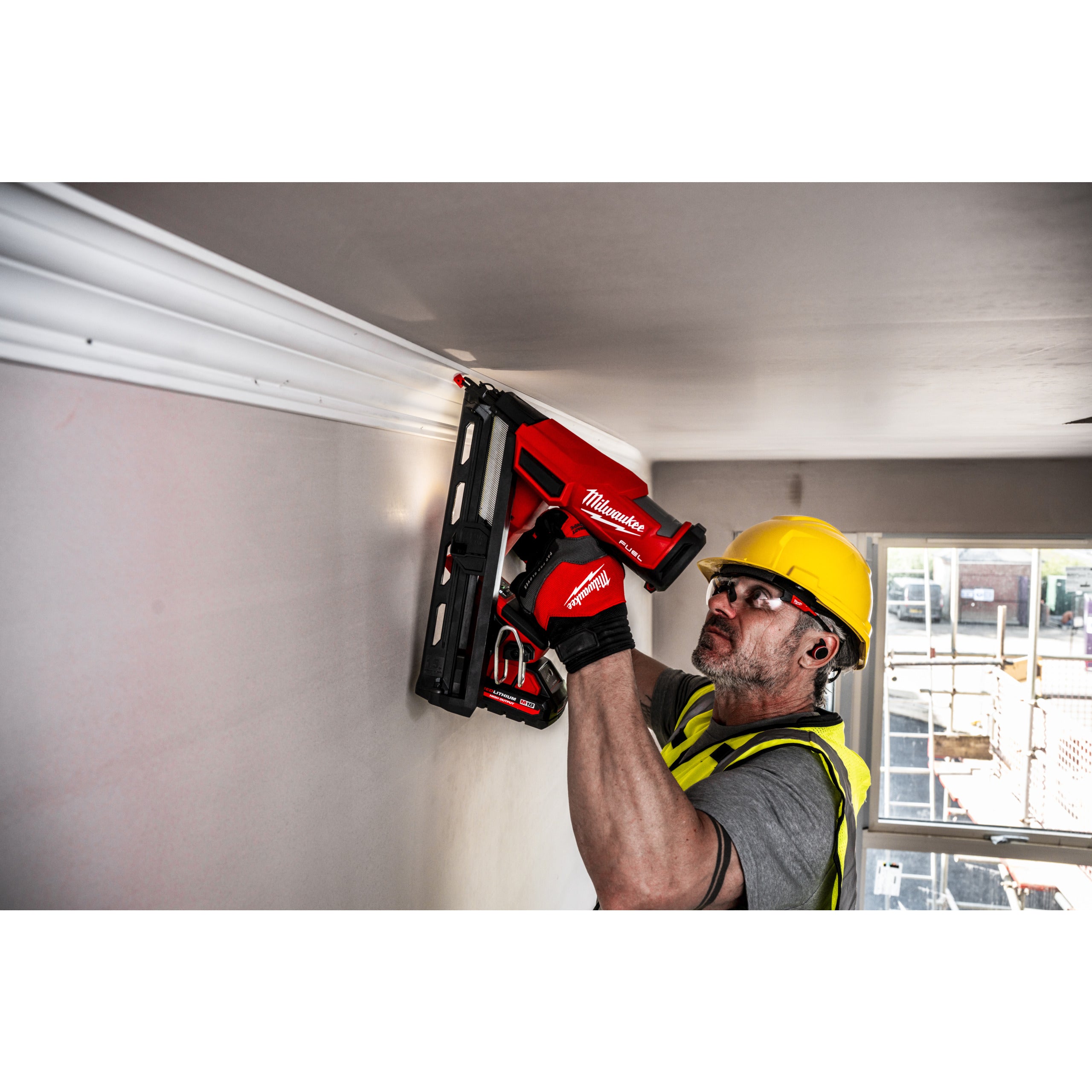 Milwaukee Clavadora M18 FUEL™, 15GA, diámetro máximo clavo 1,8mm, longitud máxima clavo 32-64mm M18FN15GA-0X