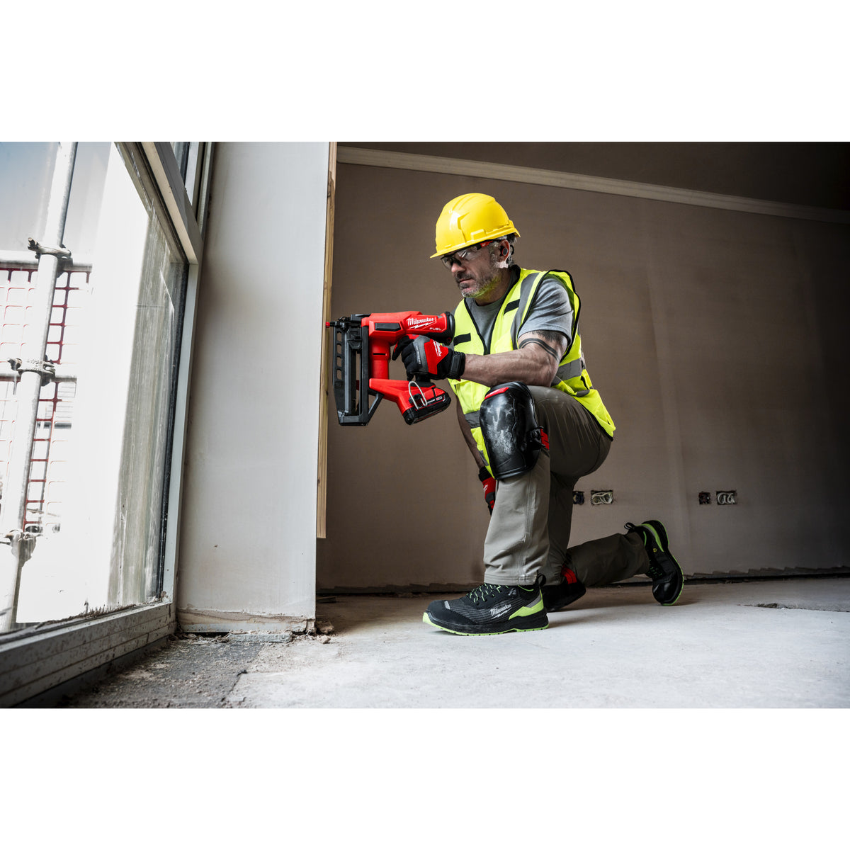 Milwaukee Clavadora M18 FUEL™, 16GS, diámetro máximo clavo 1,6mm, longitud máxima clavo 25-64mm M18FN16GS-0X