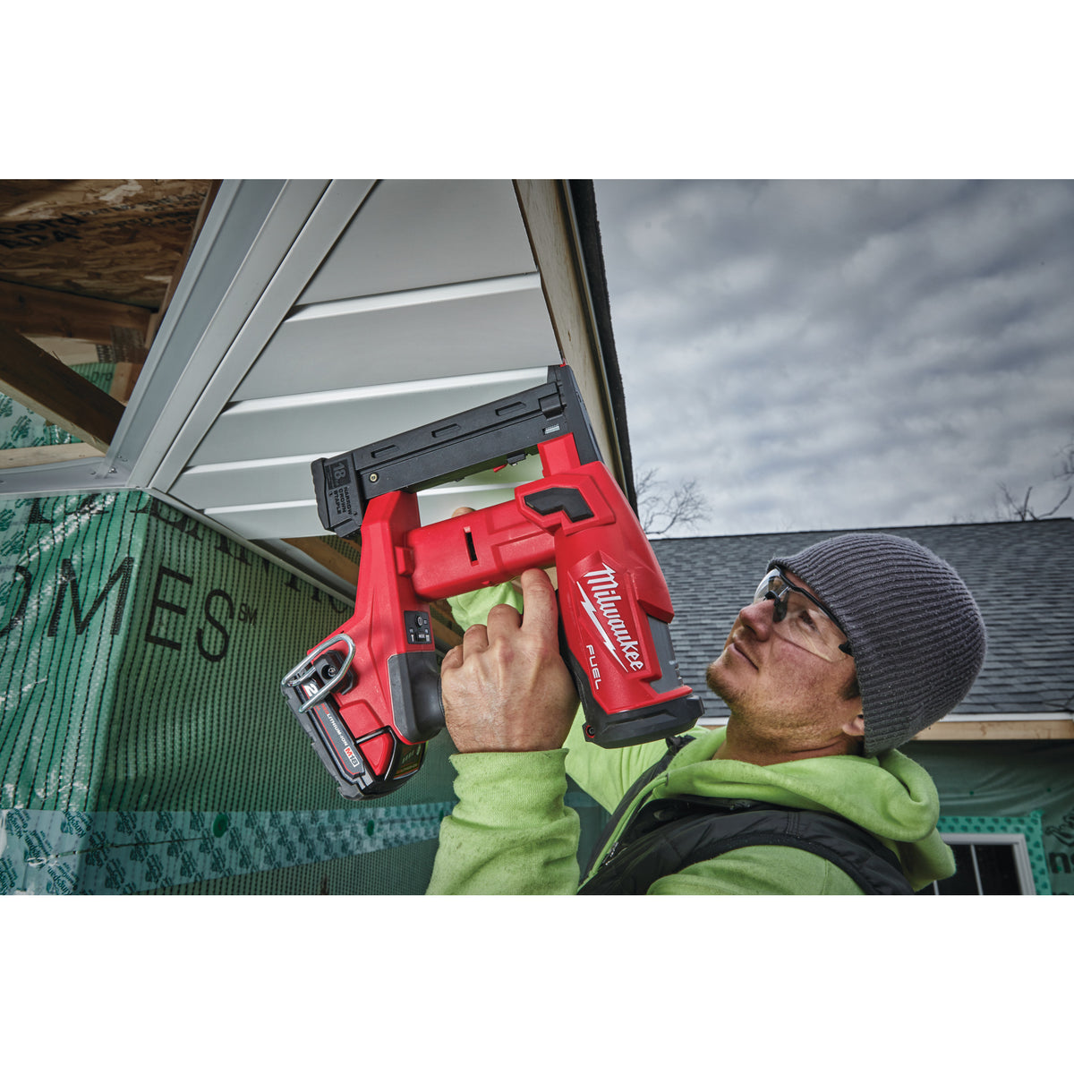 Milwaukee Grapadora M18 FUEL™, 18GS, anchura máxima grapa 6,35mm, longitud máxima grapa 38mm M18FNCS18GS-0X — imagen 3