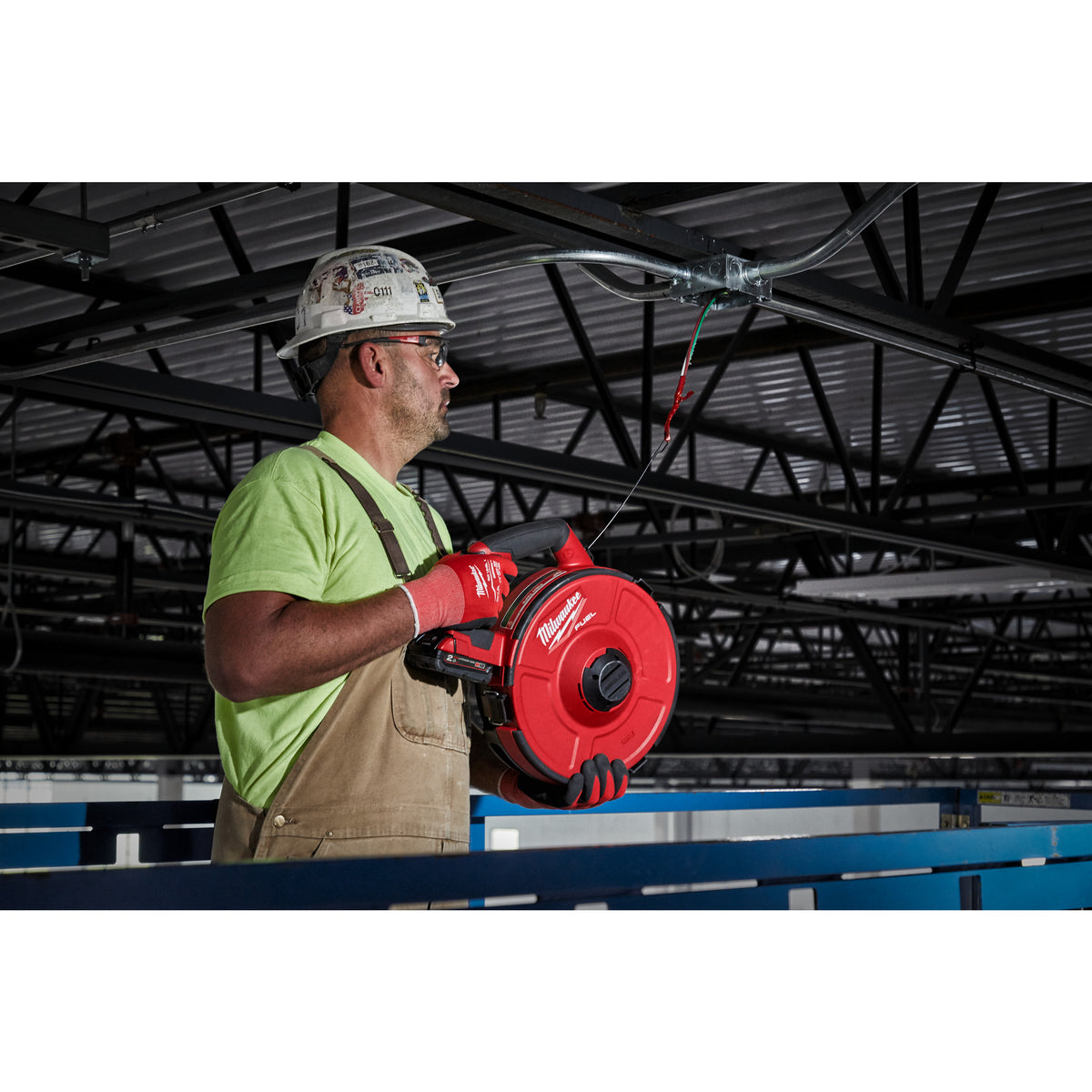 Milwaukee Pasacables M18 FUEL™, máxima capacidad de arrastre 72m, tambores intercambiables M18FPFT-202 NC-Set — imagen 2