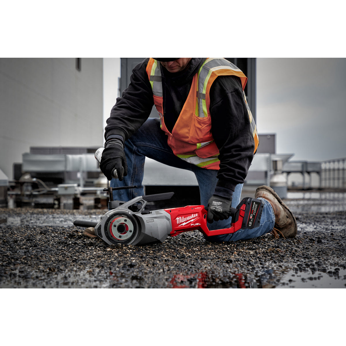 Milwaukee Roscadora M18 FUEL™ ONE-KEY™ FORCE LOGIC™, capacidad tubería 1/8"-2" M18FPT2-0C — imagen 2