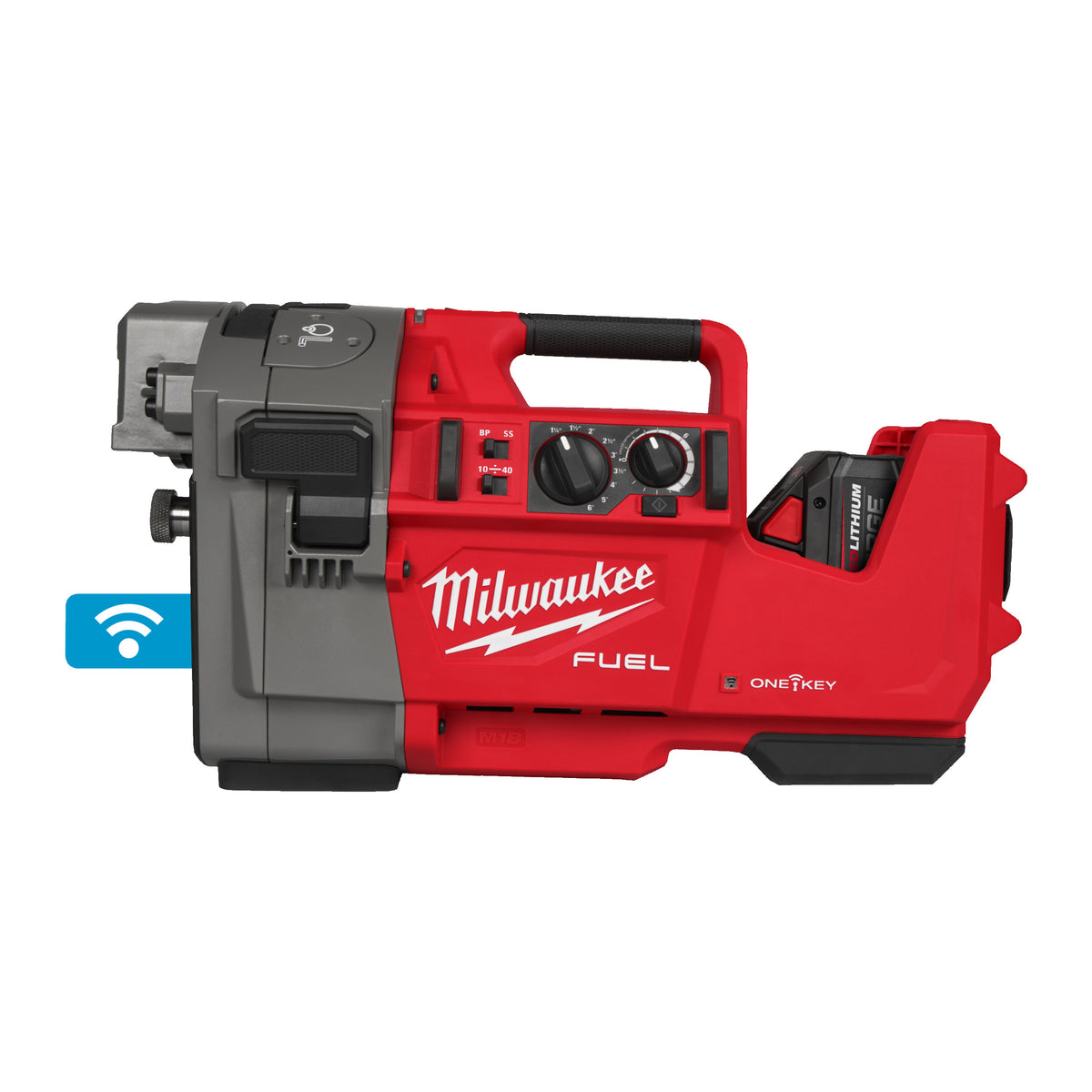 Milwaukee Ranuradora automática para tubos de 1 1/4" a 4" M18™ ONE-KEY™ M18FRGRO114-802C