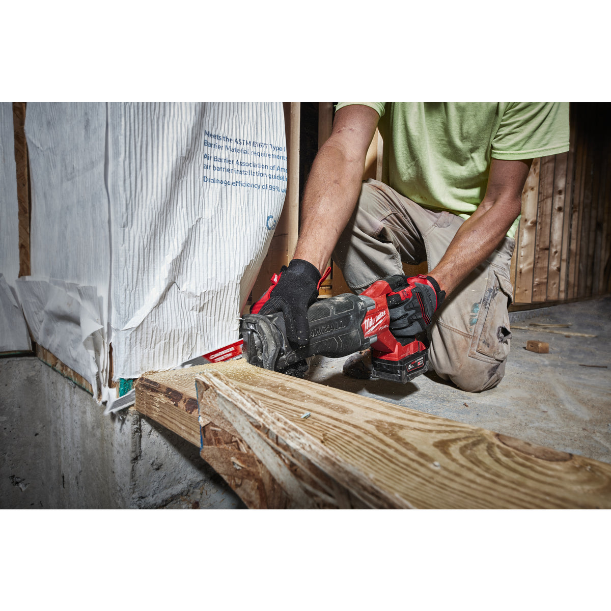 Milwaukee Sierra de sable M18 FUEL™ SAWZALL™, carrera 32mm, 0-3000cpm, FIXTEC™ M18FSZ-0X — imagen 3