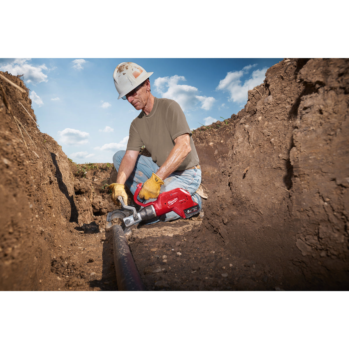 Milwaukee Cortadora hidráulica para cable subterráneo M18™ ONE-KEY™ FORCE LOGIC™ M18HCC75-0C — imagen 3