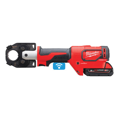 Milwaukee Crimpadora de cable hidráulica M18™ ONE-KEY™ FORCE LOGIC™, fuerza de prensado 53kN M18HCCT-201C