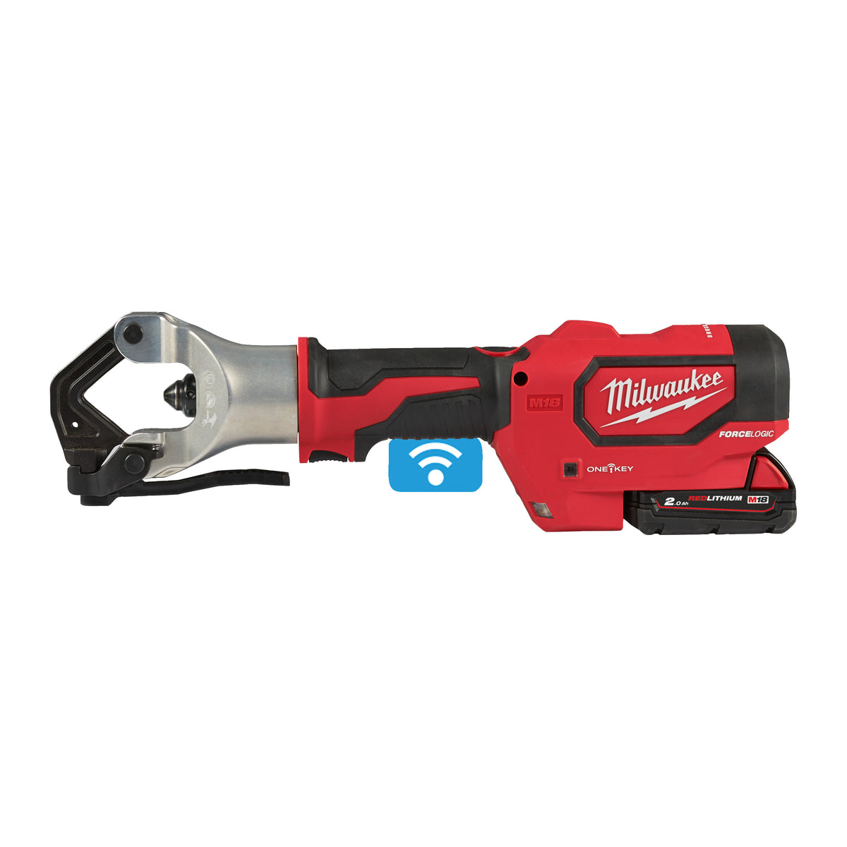 Milwaukee Crimpadora punzonadora M18™ ONE-KEY™ FORCE LOGIC™, capacidad máxima 300mm² M18HDCT-202C