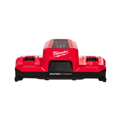 Milwaukee Super cargador rápido doble puerto M18™, carga rápida simultánea de 2 baterías M18™ M18MDBSC