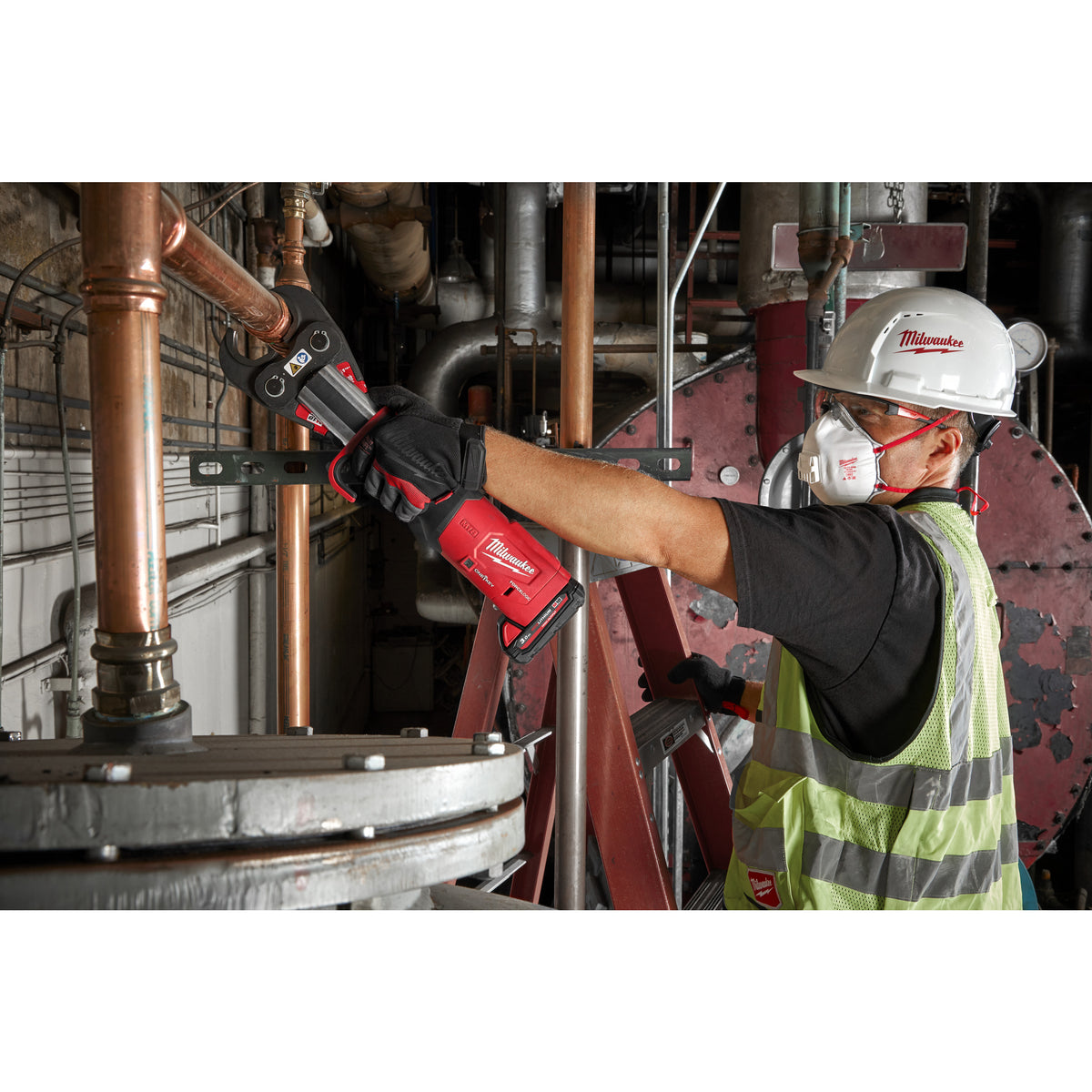 Milwaukee Prensadora hidráulica sin escobillas M18™ ONE-KEY™ FORCE LOGIC™ M18ONEBLHPT-302CU-SET — imagen 2
