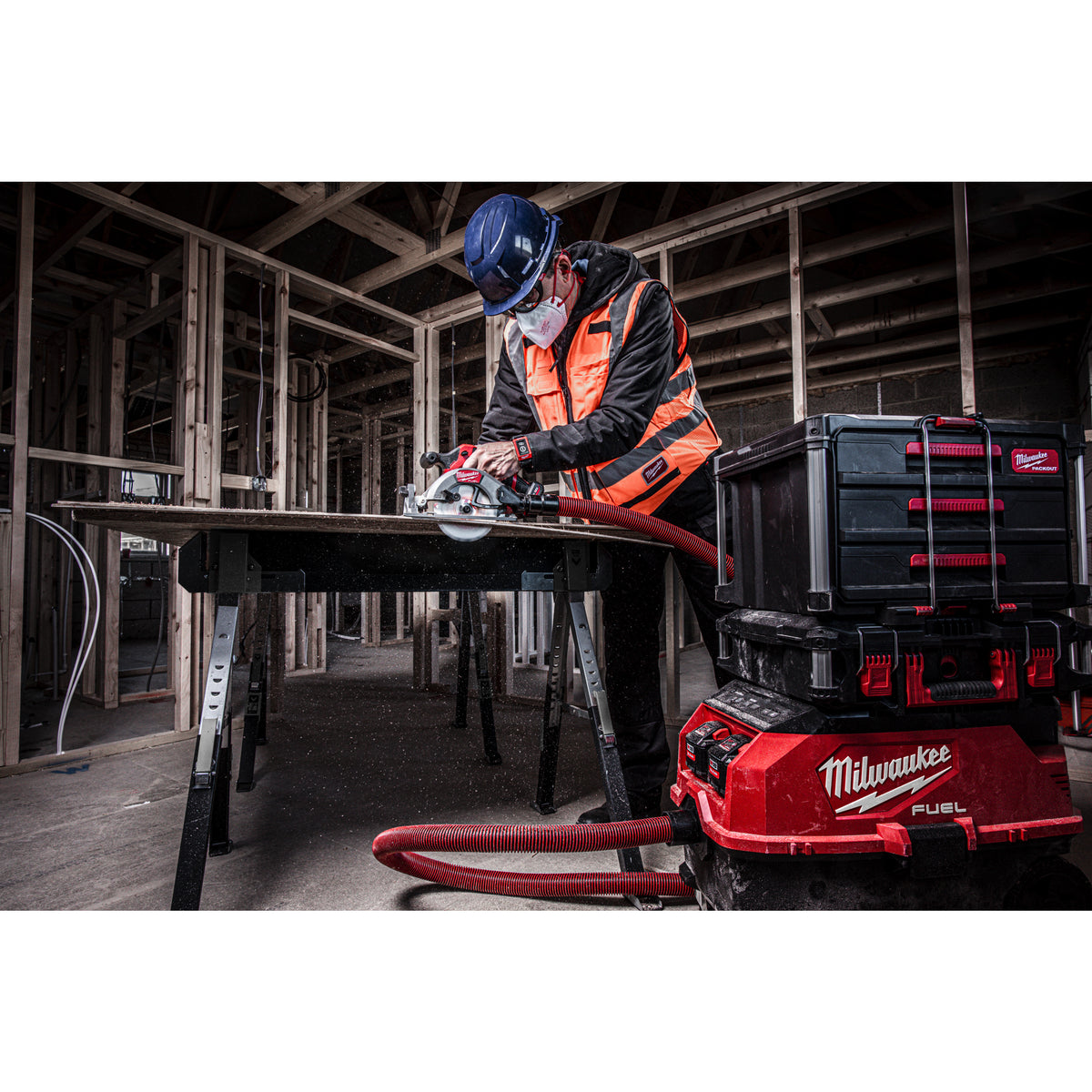 Milwaukee Aspirador húmedo/seco M18 FUEL™ híbrido de 34l, clase M, 2 baterías M18ONEF2VC34M-0 — imagen 2