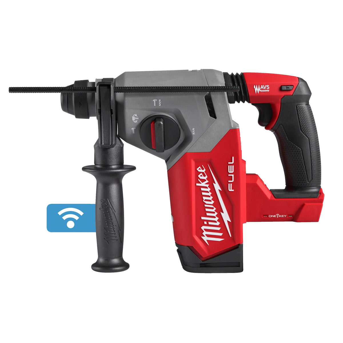 Milwaukee Martillo combinado SDS-Plus M18 FUEL™ ONE-KEY™, 4 modos, 2,5J de energía de impacto M18ONEFH-0