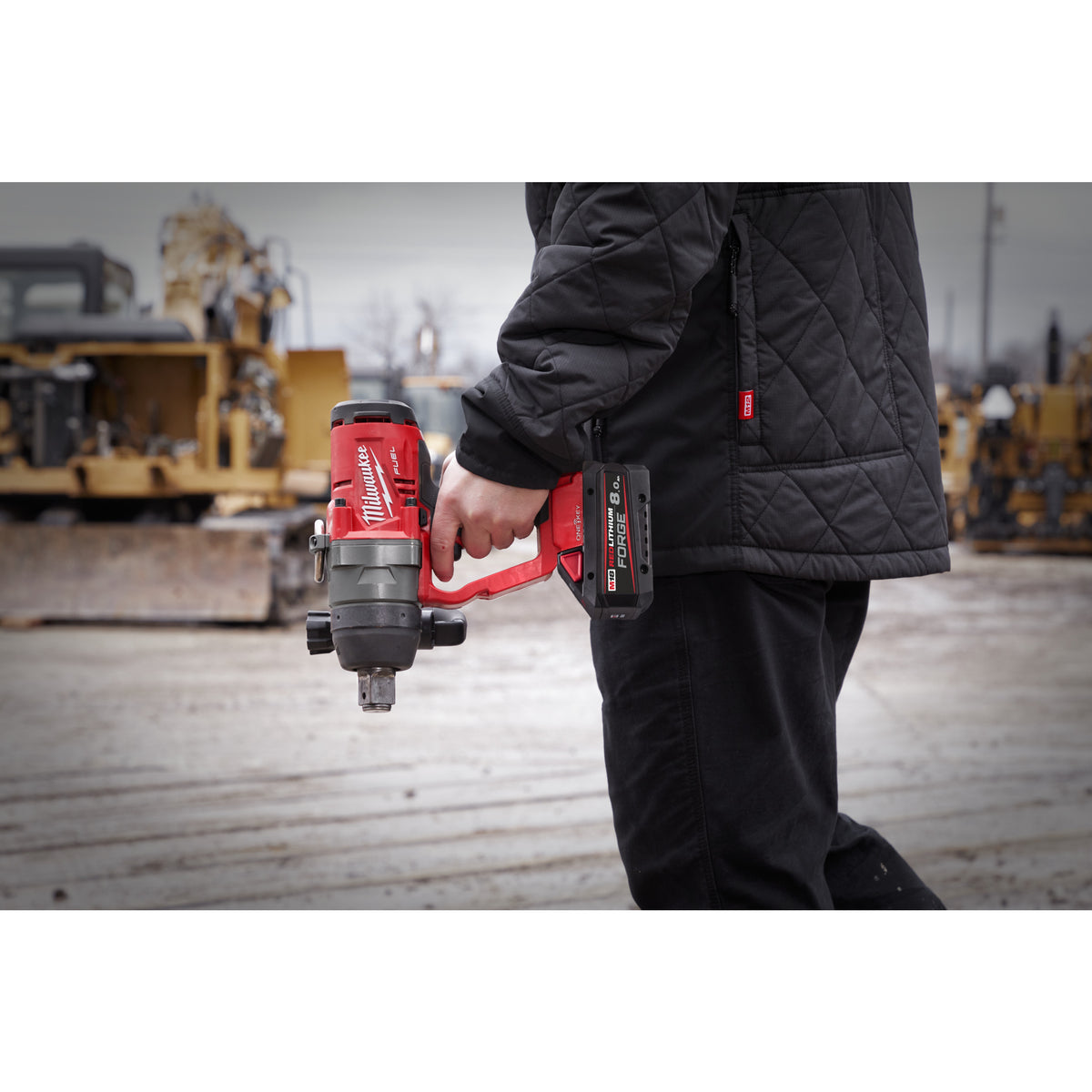 Milwaukee Llave de impacto de alto par M18 FUEL™ ONE-KEY™, recepción 1" con anillo de fricción M18ONEFHIWF1-802X — imagen 3