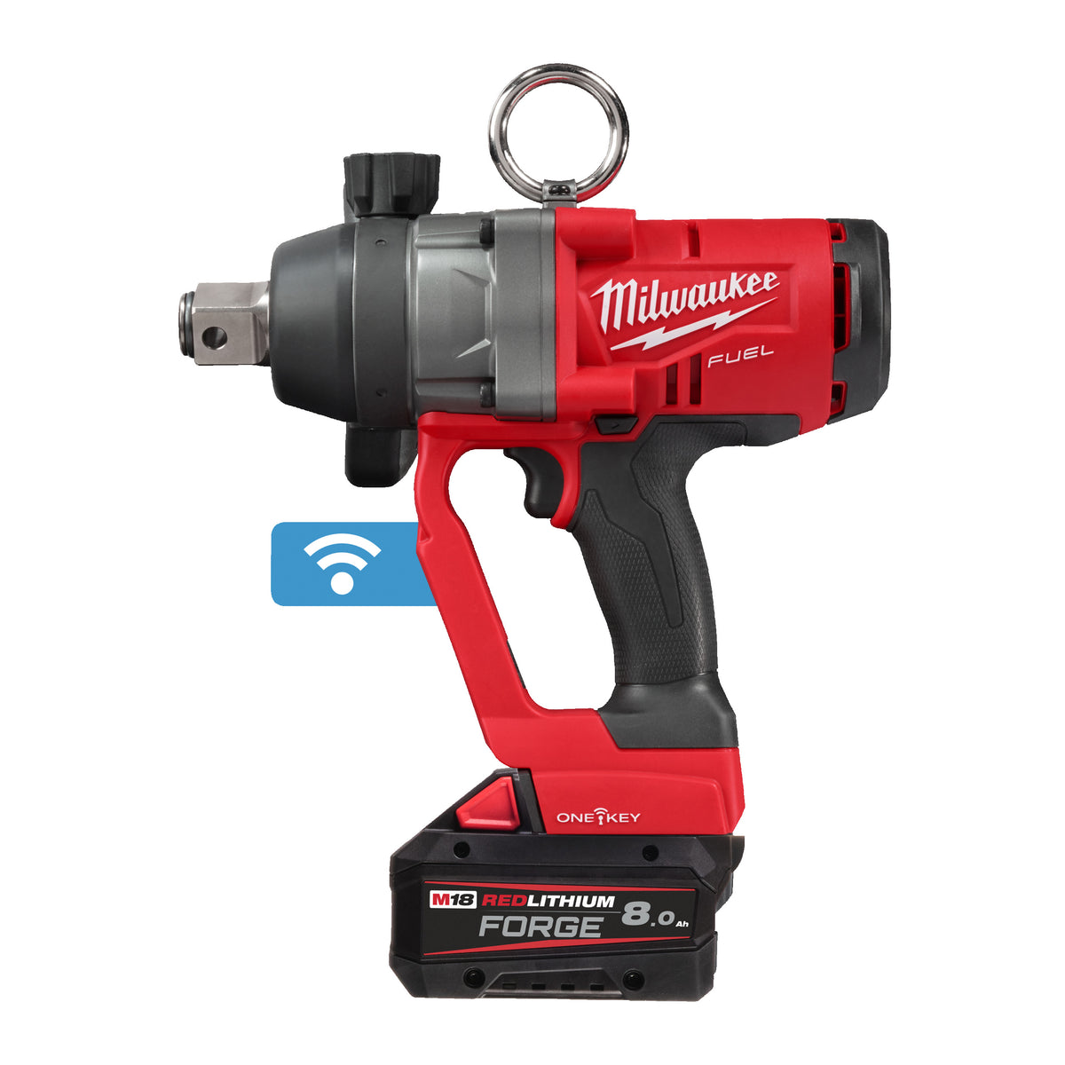 Milwaukee Llave de impacto de alto par M18 FUEL™ ONE-KEY™, recepción 1" con anillo de fricción M18ONEFHIWF1-802X