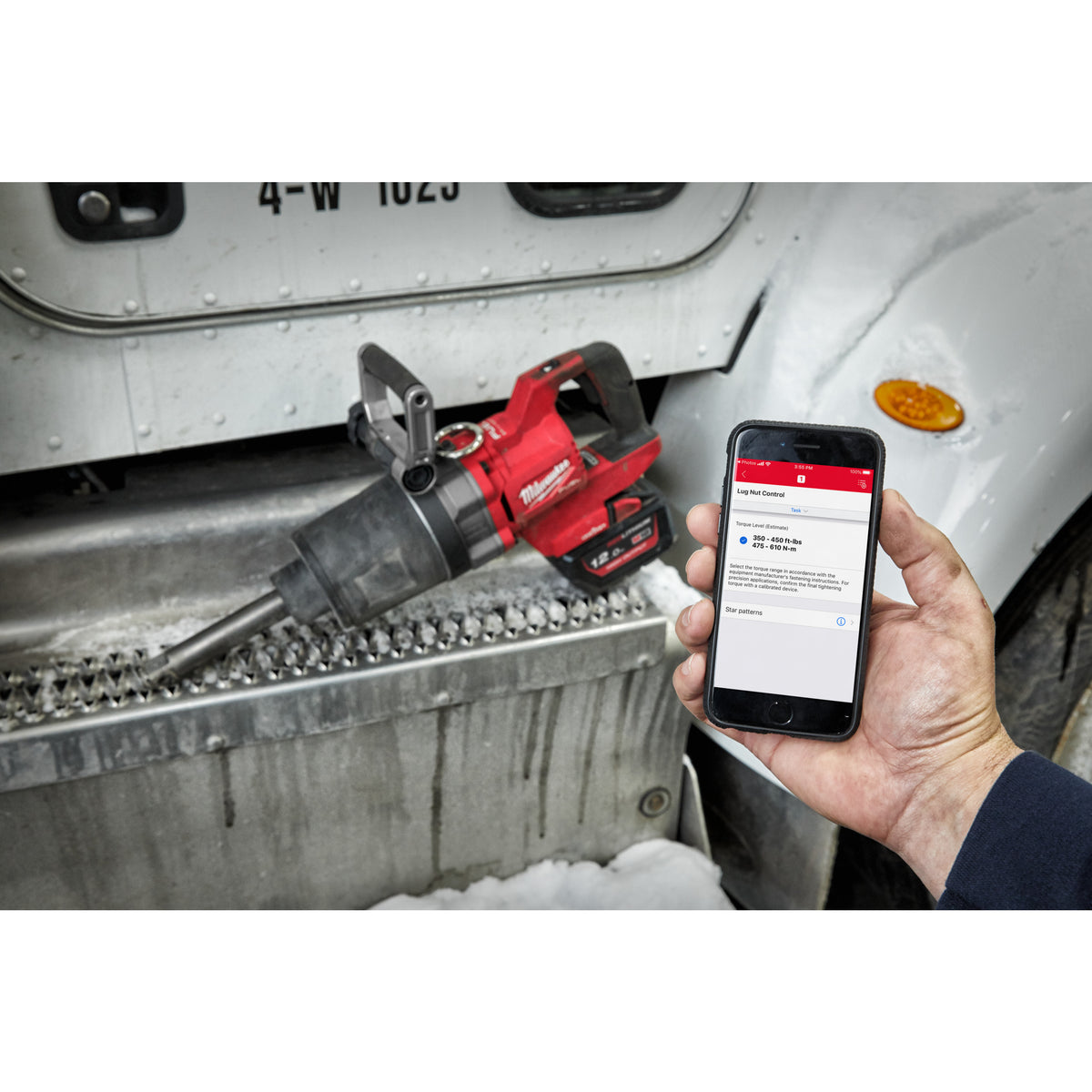 Milwaukee Llave de impacto M18 FUEL™ ONE-KEY™, recepción 1" con anillo de fricción M18ONEFHIWF1D-0C — imagen 2
