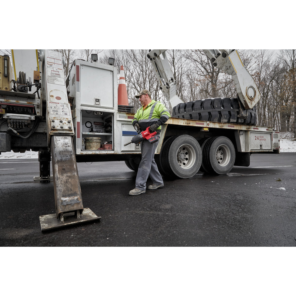 Milwaukee Llave de impacto M18 FUEL™ ONE-KEY™, recepción 1" con anillo de fricción M18ONEFHIWF1D-0C — imagen 3