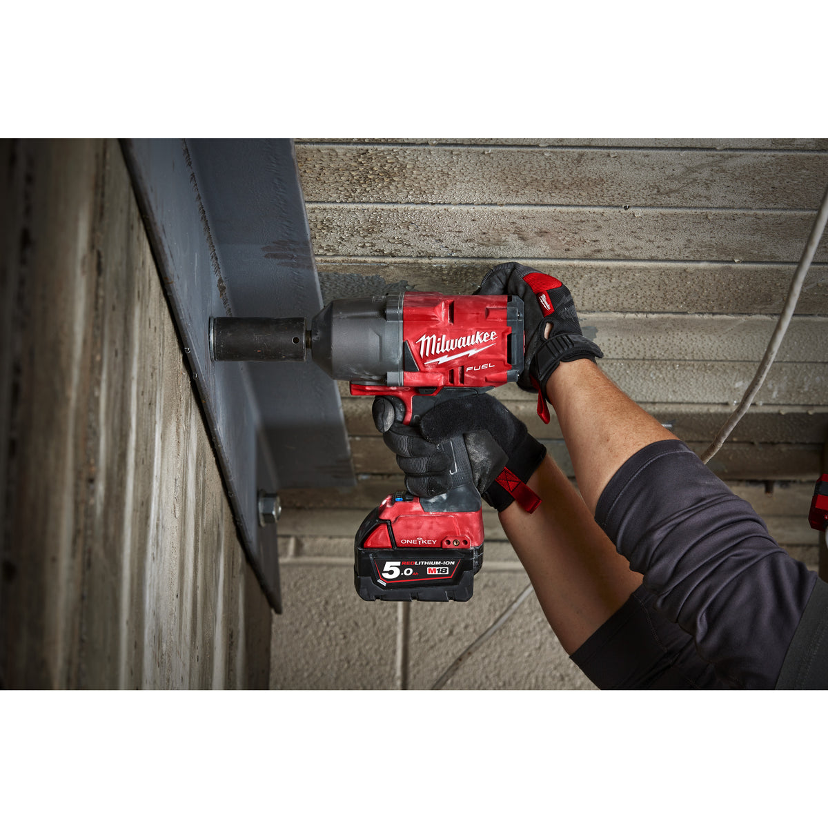 Milwaukee Llave de impacto de alto par M18 FUEL™ ONE-KEY™, recepción 1/2" con pin de retención M18ONEFHIWP12-0X — imagen 2