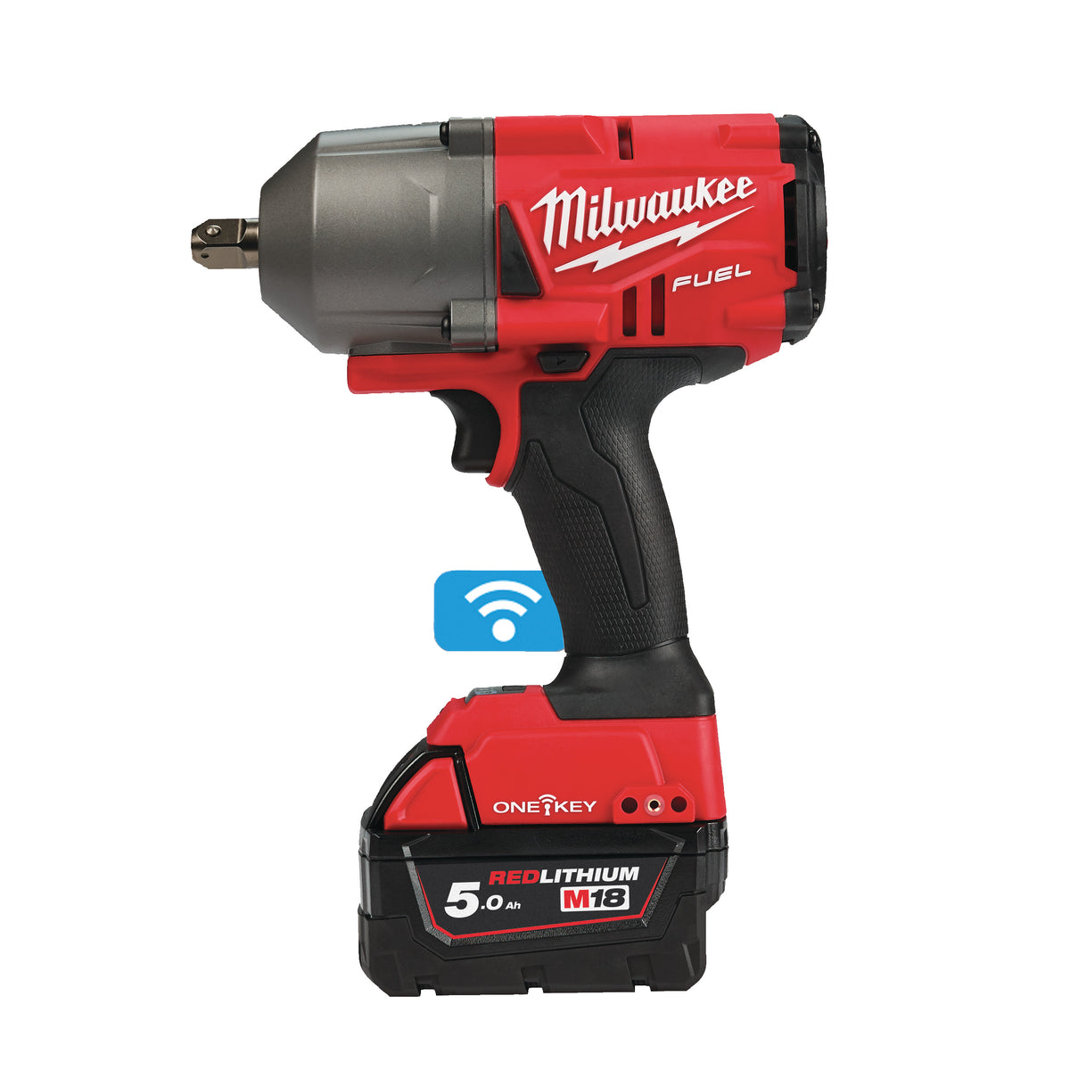 Milwaukee Llave de impacto de alto par M18 FUEL™ ONE-KEY™, recepción 1/2" con pin de retención M18ONEFHIWP12-502X